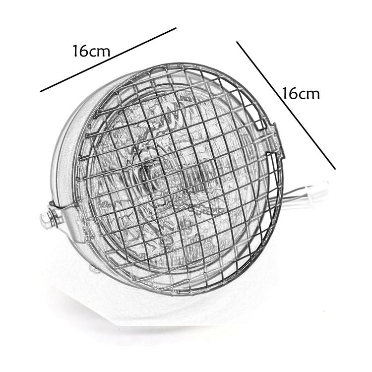 รถจักรยานยนต์ Reticular Retro โคมไฟ LED อุปกรณ์เสริมการปรับเปลี่ยนไฟหน้าสำหรับ Halley CG125 / GN125, DM-DD-023, DM-DD-023 (Yellow)