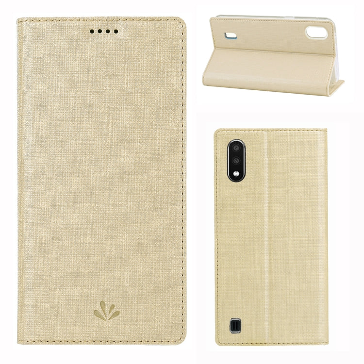 ViLi กันกระแทก TPU + PU เคสพลิกแนวนอนพร้อมช่องเสียบการ์ดและตัวยึด, For Nokia 5.3, For Samsung Galaxy A01(US Version), For Samsung Galaxy A31, For Sony Xperia L4, For Xiaomi Redmi Note 9 Pro / Note 9S