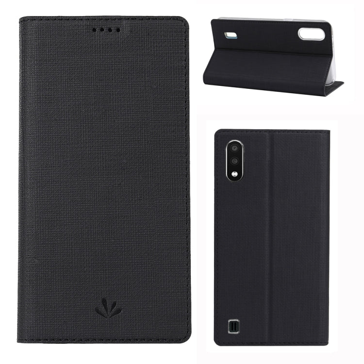 ViLi กันกระแทก TPU + PU เคสพลิกแนวนอนพร้อมช่องเสียบการ์ดและตัวยึด, For Nokia 5.3, For Samsung Galaxy A01(US Version), For Samsung Galaxy A31, For Sony Xperia L4, For Xiaomi Redmi Note 9 Pro / Note 9S