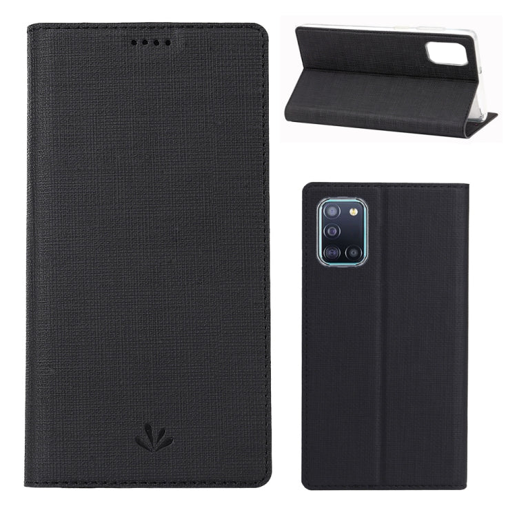 ViLi กันกระแทก TPU + PU เคสพลิกแนวนอนพร้อมช่องเสียบการ์ดและตัวยึด, For Nokia 5.3, For Samsung Galaxy A01(US Version), For Samsung Galaxy A31, For Sony Xperia L4, For Xiaomi Redmi Note 9 Pro / Note 9S
