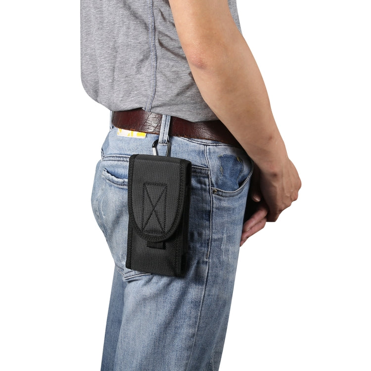 กระเป๋าคาดเอวผ้าไนลอนอเนกประสงค์อเนกประสงค์แนวตั้ง, For 6.7 inch and Below Phones