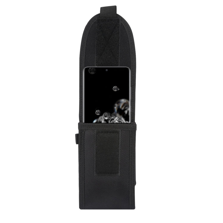 กระเป๋าคาดเอวผ้าไนลอนอเนกประสงค์อเนกประสงค์แนวตั้ง, For 6.7 inch and Below Phones