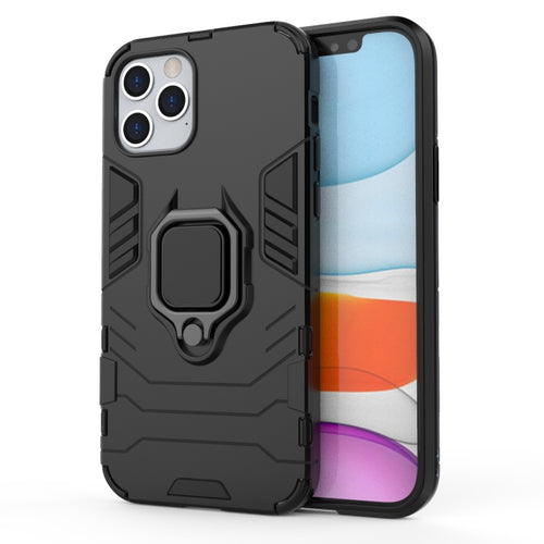 เคสกันกระแทก PC + TPU พร้อมตัวยึดแหวนแม่เหล็ก, For iPhone 12 / 12 Pro, For iPhone 12 Pro Max