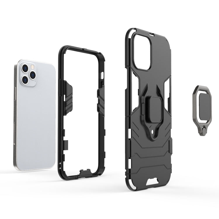 เคสกันกระแทก PC + TPU พร้อมตัวยึดแหวนแม่เหล็ก, For iPhone 12 / 12 Pro, For iPhone 12 Pro Max