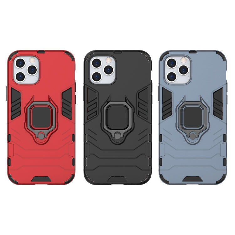 เคสกันกระแทก PC + TPU พร้อมตัวยึดแหวนแม่เหล็ก, For iPhone 12 / 12 Pro, For iPhone 12 Pro Max
