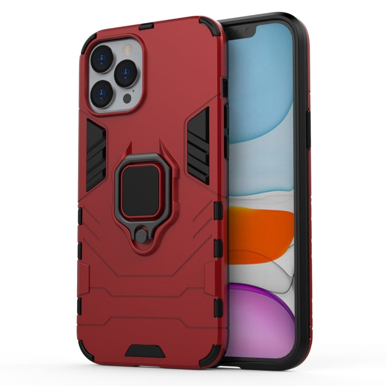 เคสกันกระแทก PC + TPU พร้อมตัวยึดแหวนแม่เหล็ก, For iPhone 12 / 12 Pro, For iPhone 12 Pro Max