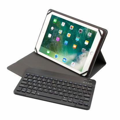 TH10-C สำหรับระบบ Android & Apple & Windows 9.7-10 นิ้วเคสป้องกันคีย์บอร์ด Bluetooth แบบถอดได้สากลพร้อมขาตั้ง, without Touch