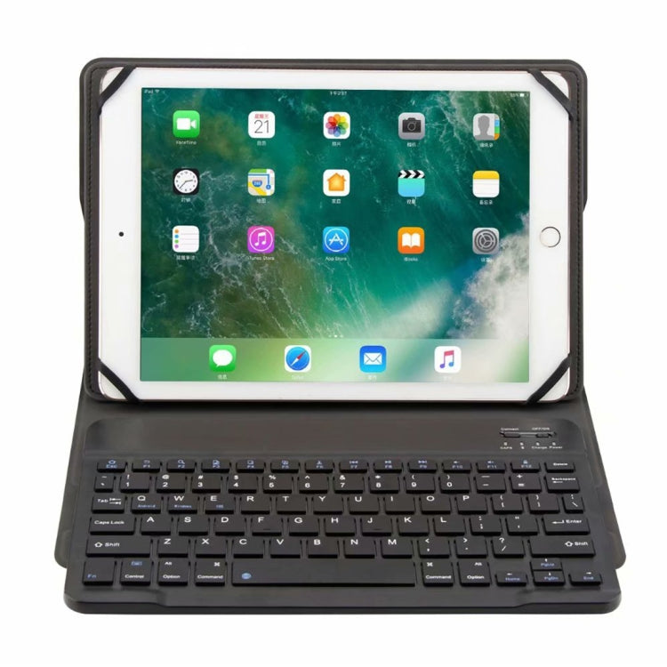 TH10-C สำหรับระบบ Android & Apple & Windows 9.7-10 นิ้วเคสป้องกันคีย์บอร์ด Bluetooth แบบถอดได้สากลพร้อมขาตั้ง, without Touch