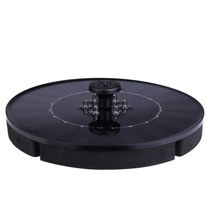 ปั๊มน้ำพุพลังงานแสงอาทิตย์พร้อมไฟ LED, Fountain Pump with LED Light