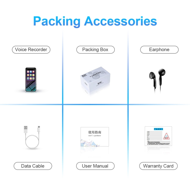 M15 เครื่องบันทึกเสียงอัจฉริยะมัลติฟังก์ชั่น MP3 เสียงไฮไฟ เครื่องเล่นเพลง Walkman, 4GB, 8GB, 16GB, 32GB