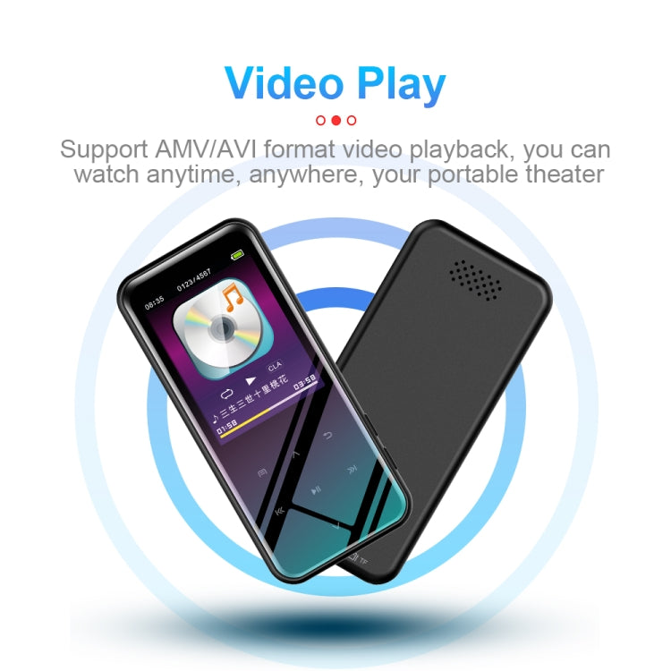 M15 เครื่องบันทึกเสียงอัจฉริยะมัลติฟังก์ชั่น MP3 เสียงไฮไฟ เครื่องเล่นเพลง Walkman, 4GB, 8GB, 16GB, 32GB