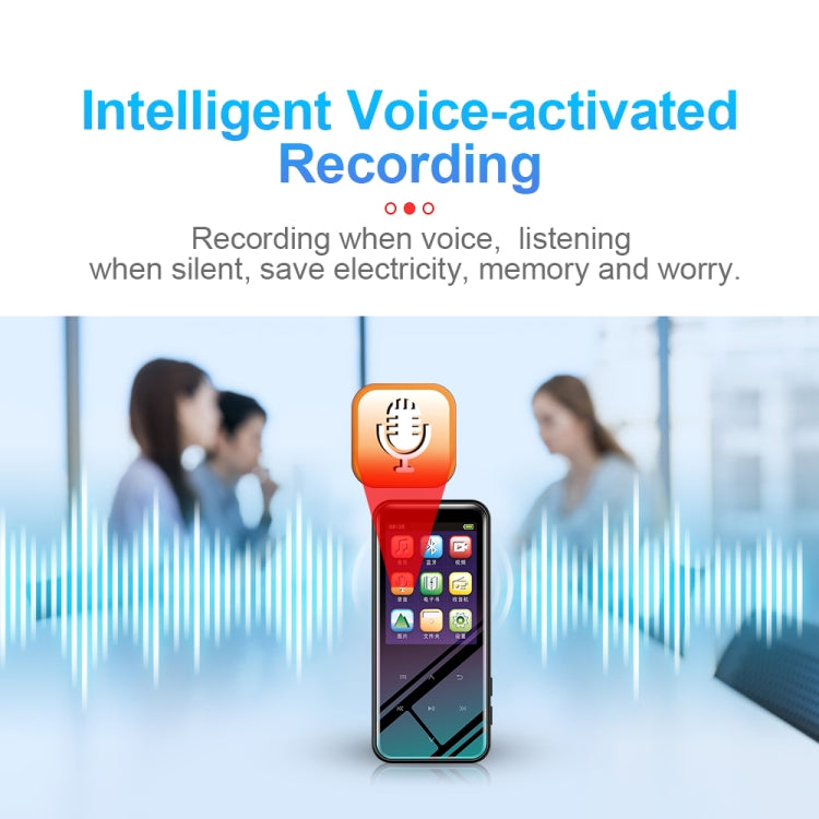 M15 เครื่องบันทึกเสียงอัจฉริยะมัลติฟังก์ชั่น MP3 เสียงไฮไฟ เครื่องเล่นเพลง Walkman, 4GB, 8GB, 16GB, 32GB