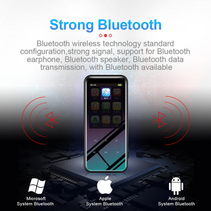 M15 เครื่องบันทึกเสียงอัจฉริยะมัลติฟังก์ชั่น MP3 ไฮไฟ เครื่องเล่นเพลง Walkman รุ่นบลูทูธ, 4GB, 8GB, 16GB, 32GB