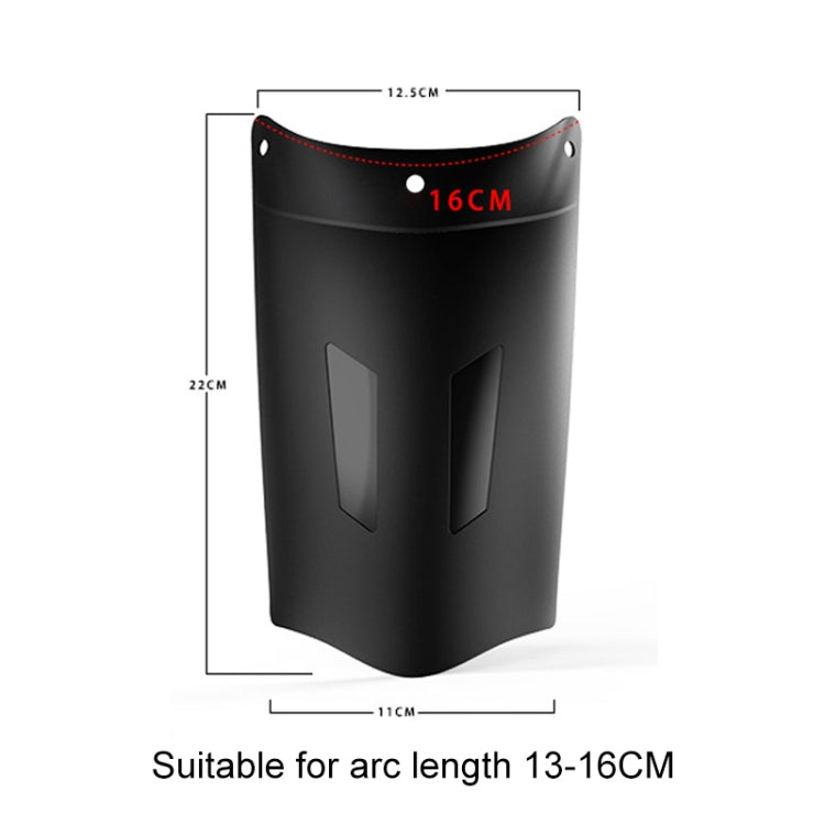 รถจักรยานยนต์ PP ดัดแปลงบังโคลนล้อหน้าบังโคลนกันฝุ่นกระเซ็น Mudguards Fender Guard, 01, 02, 03, 04