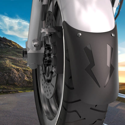 รถจักรยานยนต์ PP ดัดแปลงบังโคลนล้อหน้าบังโคลนกันฝุ่นกระเซ็น Mudguards Fender Guard, 01, 02, 03, 04