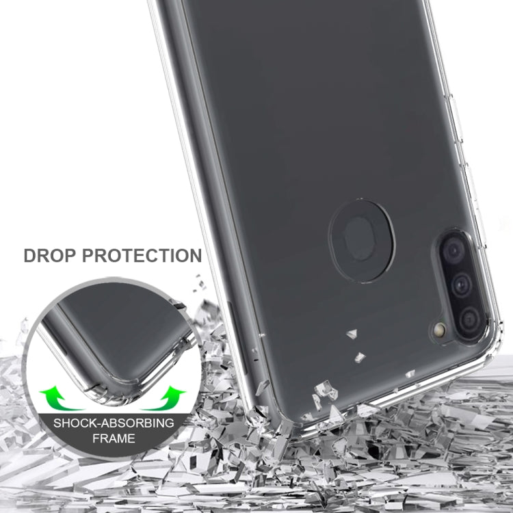 กันกระแทก Scratchproof TPU + เคสอะคริลิก, For Samsung Galaxy M11