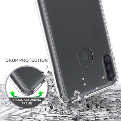 กันกระแทก Scratchproof TPU + เคสอะคริลิก, For Samsung Galaxy M11