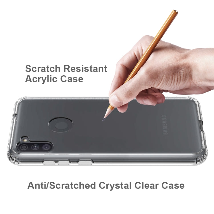 กันกระแทก Scratchproof TPU + เคสอะคริลิก, For Samsung Galaxy M11