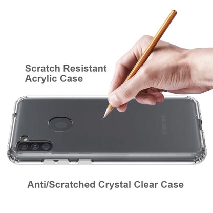 กันกระแทก Scratchproof TPU + เคสอะคริลิก, For Samsung Galaxy M11