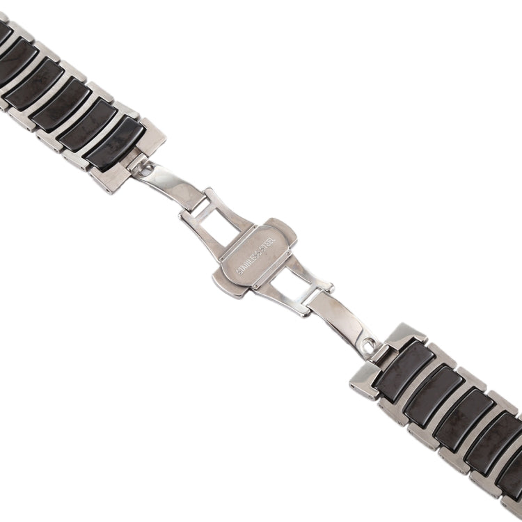สายนาฬิกาเหล็กเซรามิก, For Apple Watch Series 8&7 41mm / SE 2&6&SE&5&4 40mm / 3&2&1 38mm, For Apple Watch Series 7 45mm / 6 & SE & 5 & 4 44mm / 3 & 2 & 1 42mm, For Apple Watch Series 7 41mm / 6 & SE & 5 & 4 40mm / 3 & 2 & 1 38mm