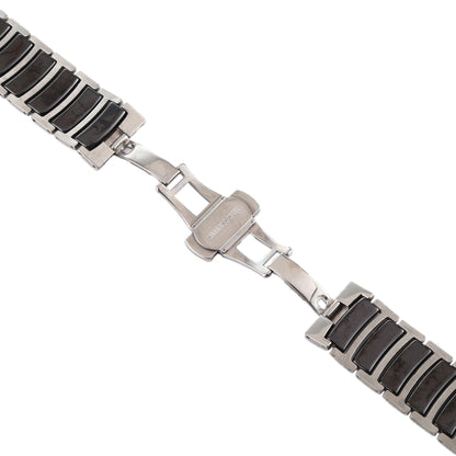 สายนาฬิกาเหล็กเซรามิก, For Apple Watch Series 8&7 41mm / SE 2&6&SE&5&4 40mm / 3&2&1 38mm, For Apple Watch Series 7 45mm / 6 & SE & 5 & 4 44mm / 3 & 2 & 1 42mm, For Apple Watch Series 7 41mm / 6 & SE & 5 & 4 40mm / 3 & 2 & 1 38mm