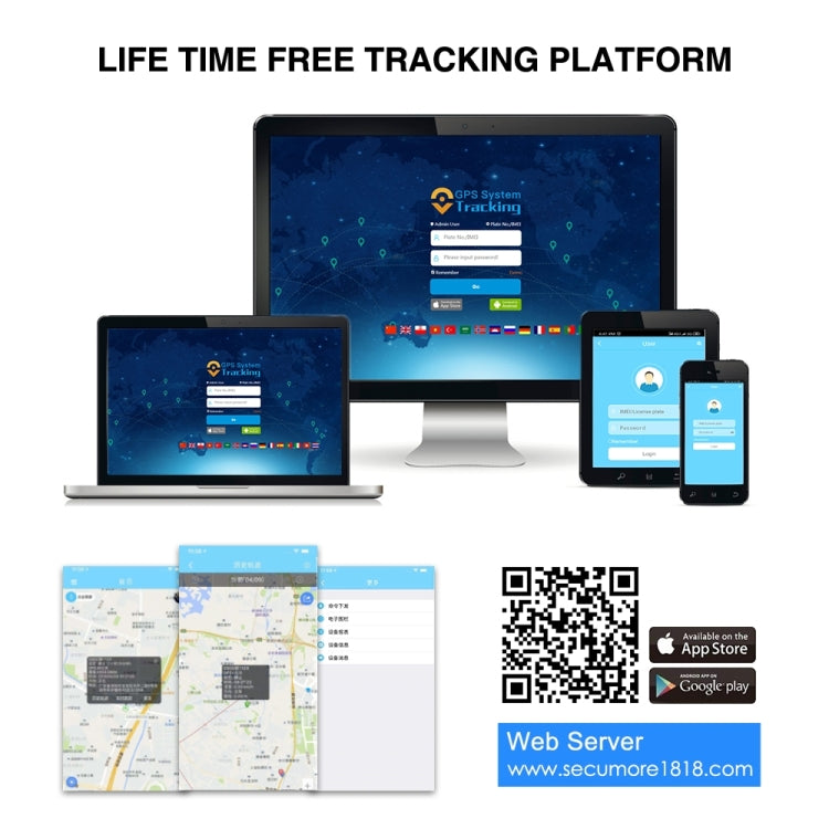 C26 GPS Locator เครื่องติดตามด้วยดาวเทียมเครื่องติดตามสัญญาณกันขโมยรถยนต์สามารถตัดน้ำมันและพลังงานได้, 9-36V