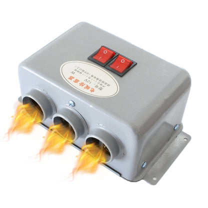 รถ 3 หลุมเครื่องทำความร้อนไฟฟ้าไล่ฝ้าไล่ฝ้า, DC 12V