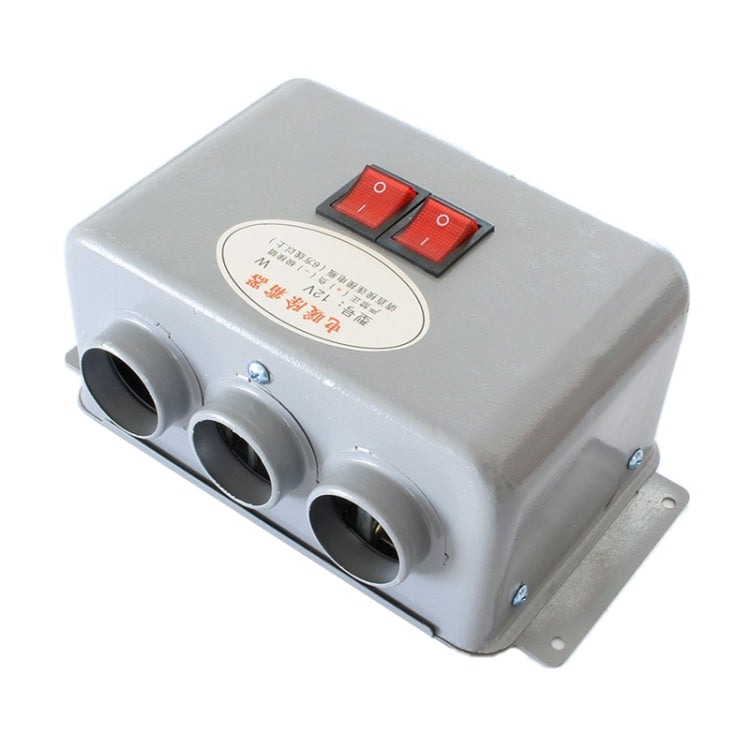 รถ 3 หลุมเครื่องทำความร้อนไฟฟ้าไล่ฝ้าไล่ฝ้า, DC 12V