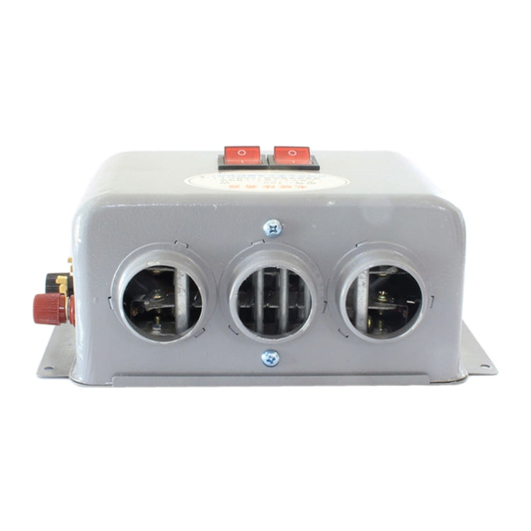 รถ 3 หลุมเครื่องทำความร้อนไฟฟ้าไล่ฝ้าไล่ฝ้า, DC 12V