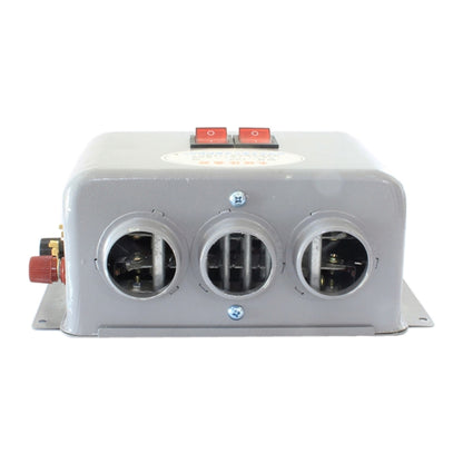 รถ 3 หลุมเครื่องทำความร้อนไฟฟ้าไล่ฝ้าไล่ฝ้า, DC 12V