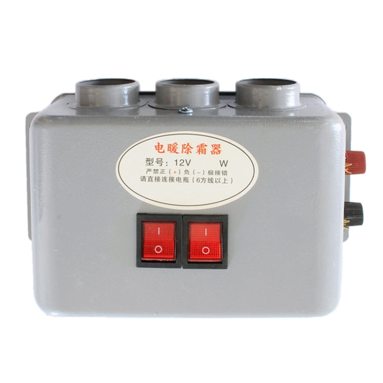 รถ 3 หลุมเครื่องทำความร้อนไฟฟ้าไล่ฝ้าไล่ฝ้า, DC 12V