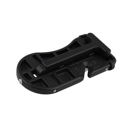 BF013-BK ยานยนต์ประตู Step Hook อลูมิเนียมพับบันได Mini เท้าเหยียบสำหรับรถจี๊ป SUV รถบรรทุก WP, BF013-BK