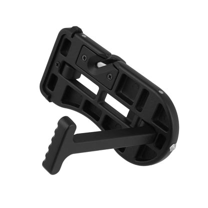 BF013-BK ยานยนต์ประตู Step Hook อลูมิเนียมพับบันได Mini เท้าเหยียบสำหรับรถจี๊ป SUV รถบรรทุก WP, BF013-BK