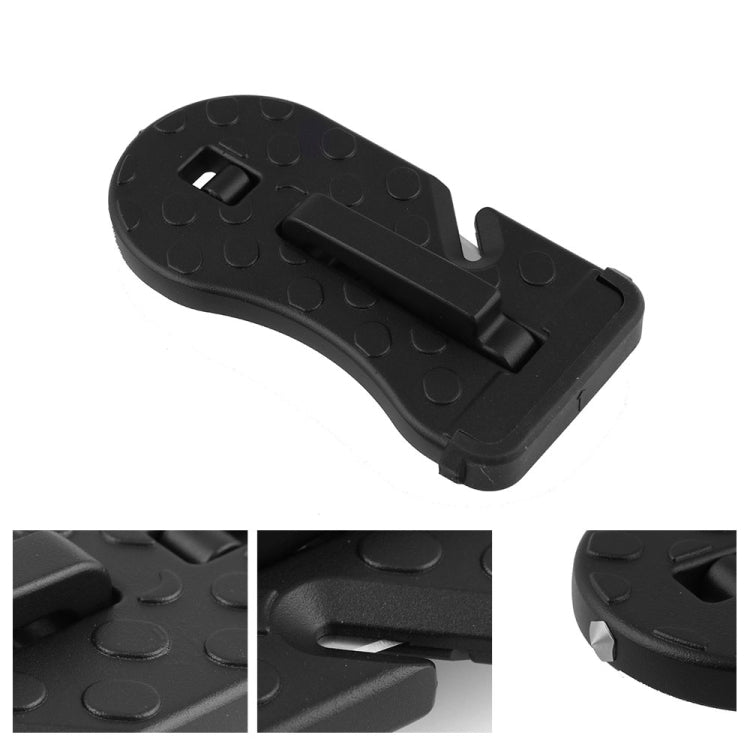 BF013-BK ยานยนต์ประตู Step Hook อลูมิเนียมพับบันได Mini เท้าเหยียบสำหรับรถจี๊ป SUV รถบรรทุก WP, BF013-BK