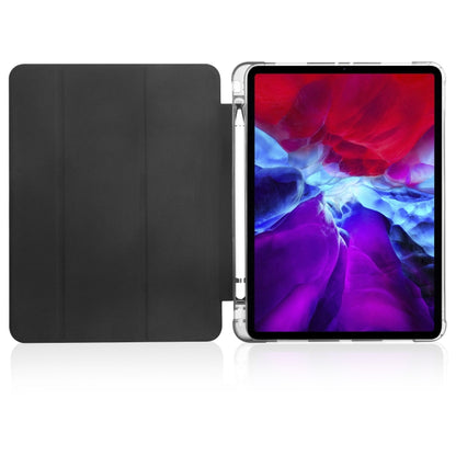 หนัง PU พลิกแนวนอน 3 พับ + เคส TPU กันกระแทกพร้อมตัวยึดและช่องเสียบปากกา, For iPad Pro 11 (2020) / iPad Pro 11(2018), For iPad Air 13 2025 / 2024 / iPad Pro 12.9 (2020) / iPad Pro 12.9(2018), For iPad 10.2 2021 / 2020 / 2019                            ...