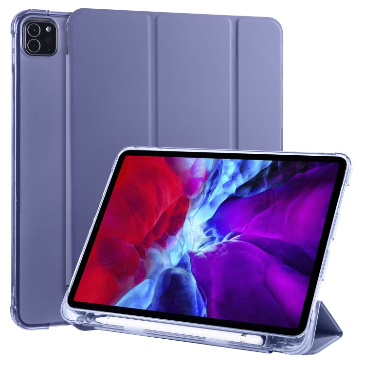 หนัง PU พลิกแนวนอน 3 พับ + เคส TPU กันกระแทกพร้อมตัวยึดและช่องเสียบปากกา, For iPad Pro 11 (2020) / iPad Pro 11(2018), For iPad Air 13 2025 / 2024 / iPad Pro 12.9 (2020) / iPad Pro 12.9(2018), For iPad 10.2 2021 / 2020 / 2019                            ...
