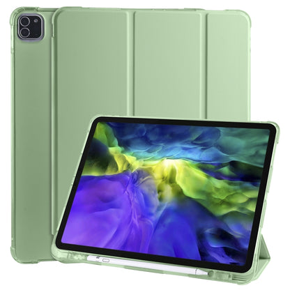 หนัง PU พลิกแนวนอน 3 พับ + เคส TPU กันกระแทกพร้อมตัวยึดและช่องเสียบปากกา, For iPad Pro 11 (2020) / iPad Pro 11(2018), For iPad Air 13 2025 / 2024 / iPad Pro 12.9 (2020) / iPad Pro 12.9(2018), For iPad 10.2 2021 / 2020 / 2019                            ...