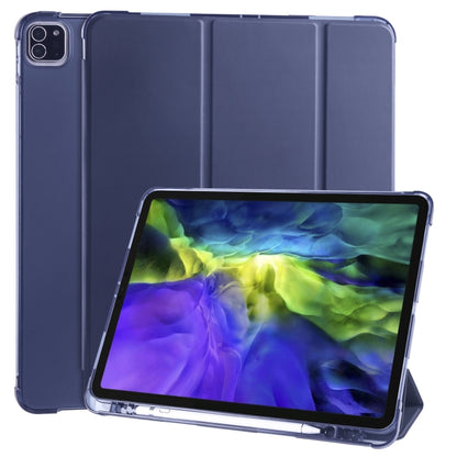 หนัง PU พลิกแนวนอน 3 พับ + เคส TPU กันกระแทกพร้อมตัวยึดและช่องเสียบปากกา, For iPad Pro 11 (2020) / iPad Pro 11(2018), For iPad Air 13 2025 / 2024 / iPad Pro 12.9 (2020) / iPad Pro 12.9(2018), For iPad 10.2 2021 / 2020 / 2019                            ...
