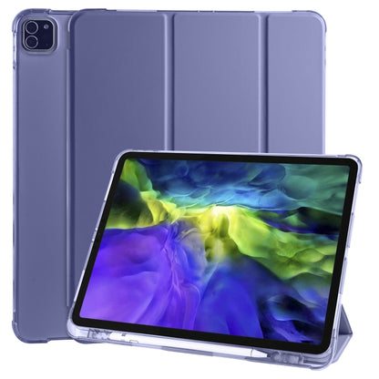 หนัง PU พลิกแนวนอน 3 พับ + เคส TPU กันกระแทกพร้อมตัวยึดและช่องเสียบปากกา, For iPad Pro 11 (2020) / iPad Pro 11(2018), For iPad Air 13 2025 / 2024 / iPad Pro 12.9 (2020) / iPad Pro 12.9(2018), For iPad 10.2 2021 / 2020 / 2019                            ...