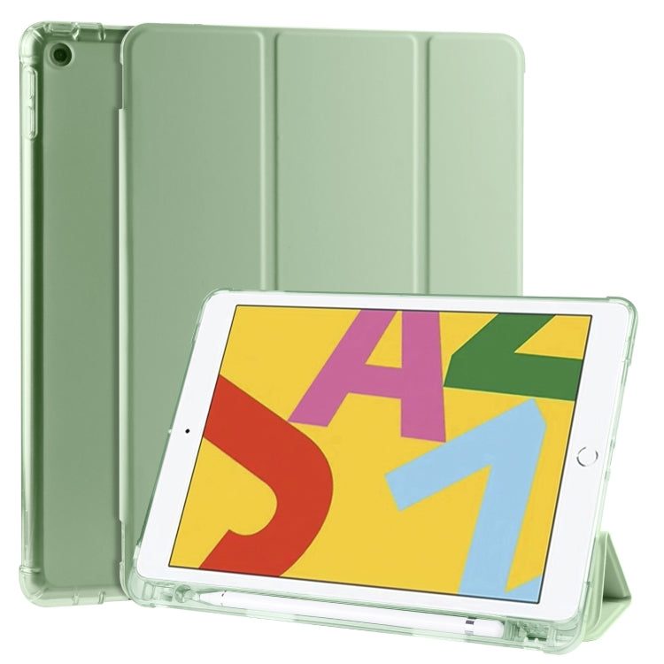 หนัง PU พลิกแนวนอน 3 พับ + เคส TPU กันกระแทกพร้อมตัวยึดและช่องเสียบปากกา, For iPad Pro 11 (2020) / iPad Pro 11(2018), For iPad Air 13 2025 / 2024 / iPad Pro 12.9 (2020) / iPad Pro 12.9(2018), For iPad 10.2 2021 / 2020 / 2019                            ...