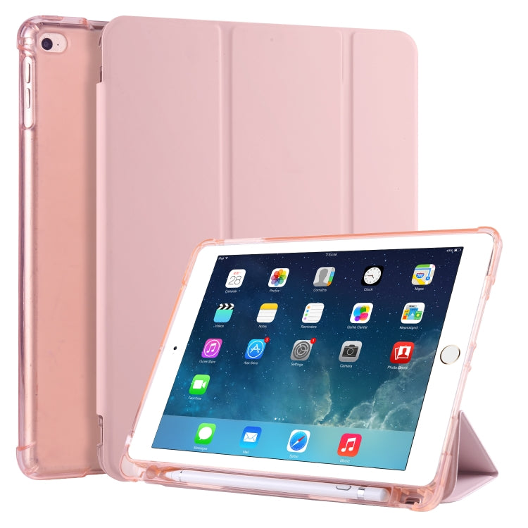 หนัง PU พลิกแนวนอน 3 พับ + เคส TPU กันกระแทกพร้อมตัวยึดและช่องเสียบปากกา, For iPad Pro 11 (2020) / iPad Pro 11(2018), For iPad Air 13 2025 / 2024 / iPad Pro 12.9 (2020) / iPad Pro 12.9(2018), For iPad 10.2 2021 / 2020 / 2019                            ...