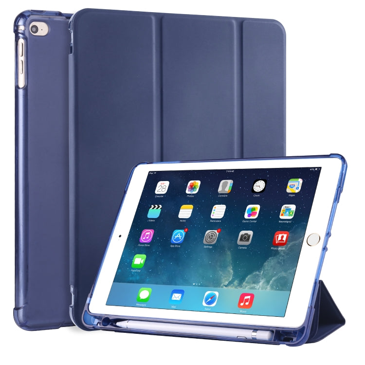หนัง PU พลิกแนวนอน 3 พับ + เคส TPU กันกระแทกพร้อมตัวยึดและช่องเสียบปากกา, For iPad Pro 11 (2020) / iPad Pro 11(2018), For iPad Air 13 2025 / 2024 / iPad Pro 12.9 (2020) / iPad Pro 12.9(2018), For iPad 10.2 2021 / 2020 / 2019                            ...