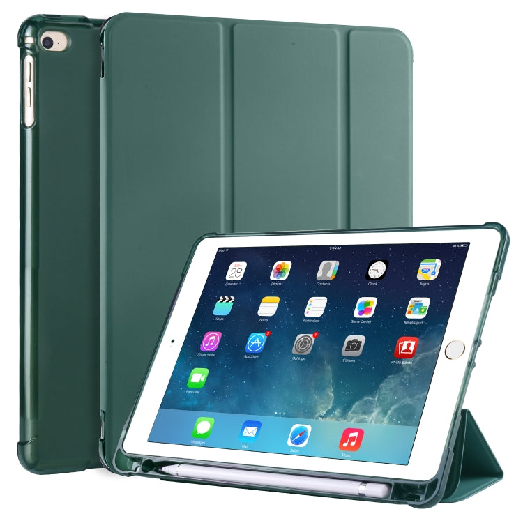 หนัง PU พลิกแนวนอน 3 พับ + เคส TPU กันกระแทกพร้อมตัวยึดและช่องเสียบปากกา, For iPad Pro 11 (2020) / iPad Pro 11(2018), For iPad Air 13 2025 / 2024 / iPad Pro 12.9 (2020) / iPad Pro 12.9(2018), For iPad 10.2 2021 / 2020 / 2019                            ...
