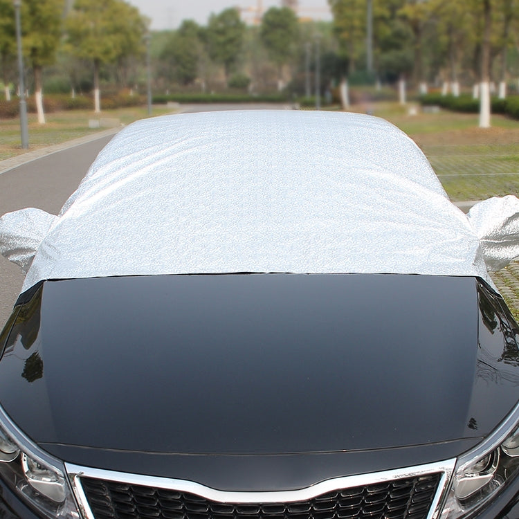 ผ้าคลุมรถยนต์ ผ้าคลุมรถ ครีมกันแดด ฉนวนกันความร้อน Sun Nisor, อลูมิเนียมฟอยล์, Aluminum Foil 3.6x1.6x1.5m