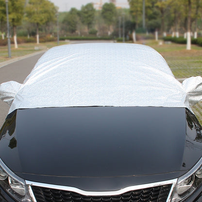 ผ้าคลุมรถยนต์ ผ้าคลุมรถ ครีมกันแดด ฉนวนกันความร้อน Sun Nisor, อลูมิเนียมฟอยล์, Aluminum Foil 3.6x1.6x1.5m