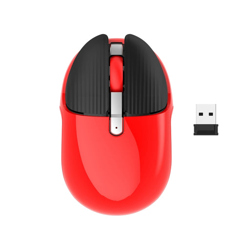 HXSJ M106 2.4GHZ 1600dpi เมาส์ไร้สายโหมดเดียวแบบชาร์จ USB