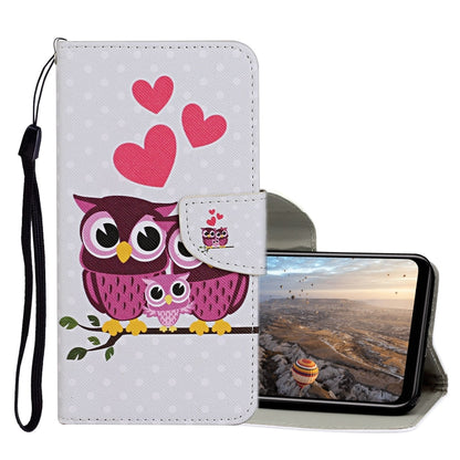 ซองหนังพลิกแนวนอนแบบวาดสีพร้อมตัวยึดและช่องเสียบการ์ดและกระเป๋าสตางค์, For Huawei Y7 (2019), For Huawei Honor 9A, For Huawei Honor 9X, For Huawei Honor 9X Lite
