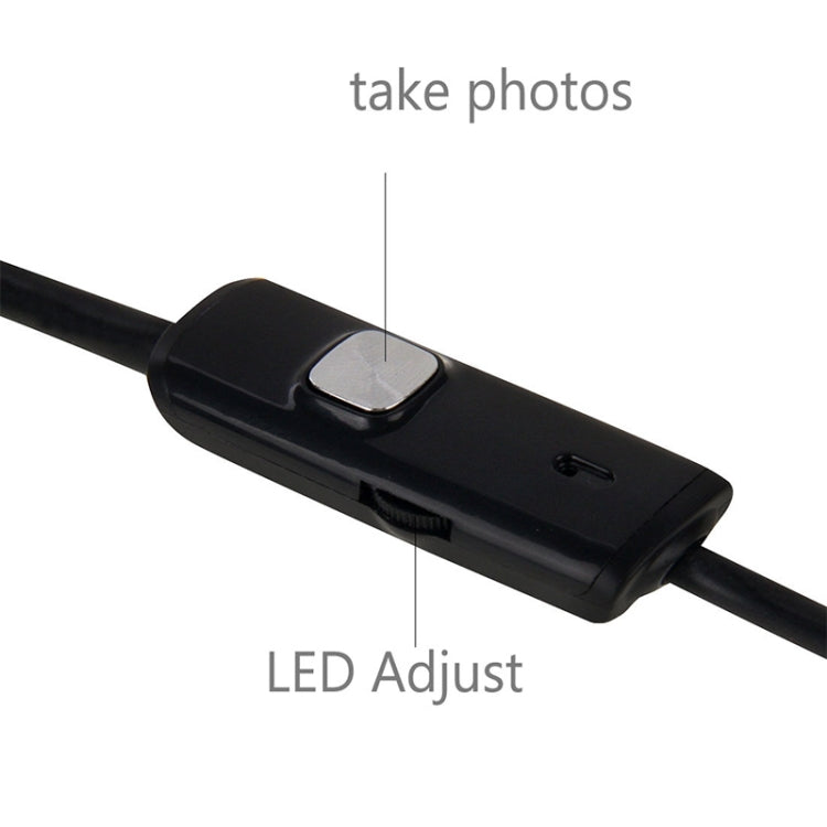 AN97 กล้องตรวจสอบท่องู Endoscope Micro USB กันน้ำสำหรับชิ้นส่วนของโทรศัพท์มือถือ Android ฟังก์ชั่น OTG พร้อมไฟ LED 6 ดวง, 5.5mm