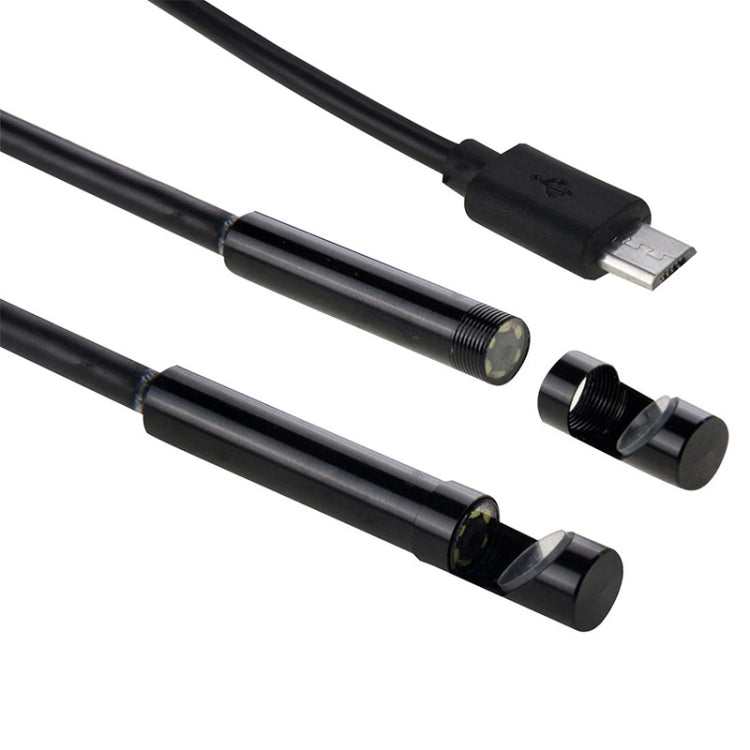 AN97 กล้องตรวจสอบท่องู Endoscope Micro USB กันน้ำสำหรับชิ้นส่วนของโทรศัพท์มือถือ Android ฟังก์ชั่น OTG พร้อมไฟ LED 6 ดวง, 5.5mm
