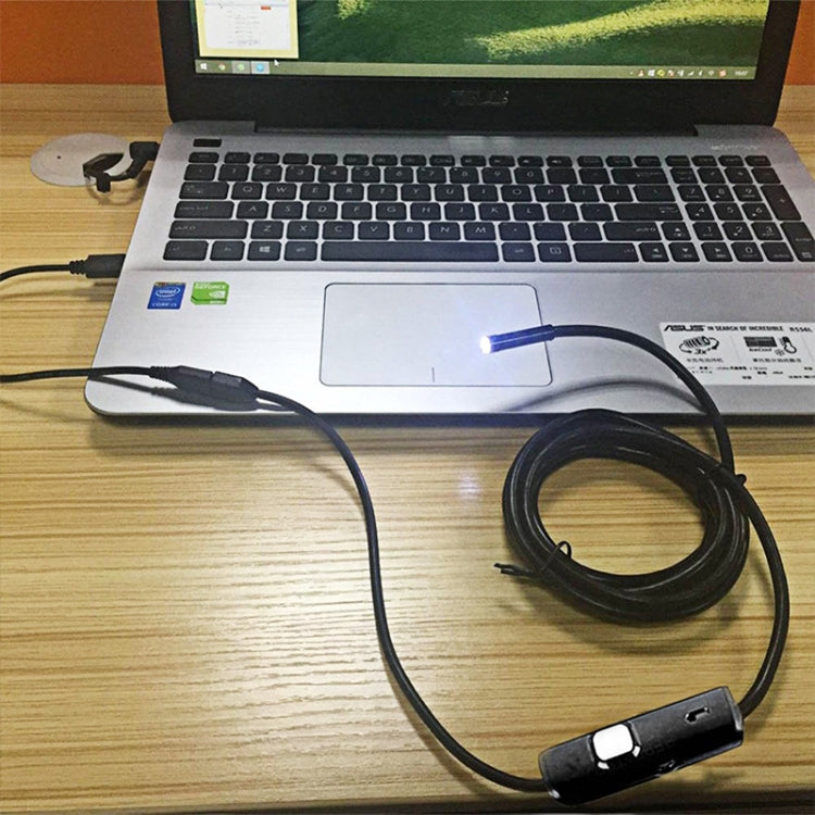 AN97 กล้องตรวจสอบท่องู Endoscope Micro USB กันน้ำสำหรับชิ้นส่วนของโทรศัพท์มือถือ Android ฟังก์ชั่น OTG พร้อมไฟ LED 6 ดวง, 5.5mm